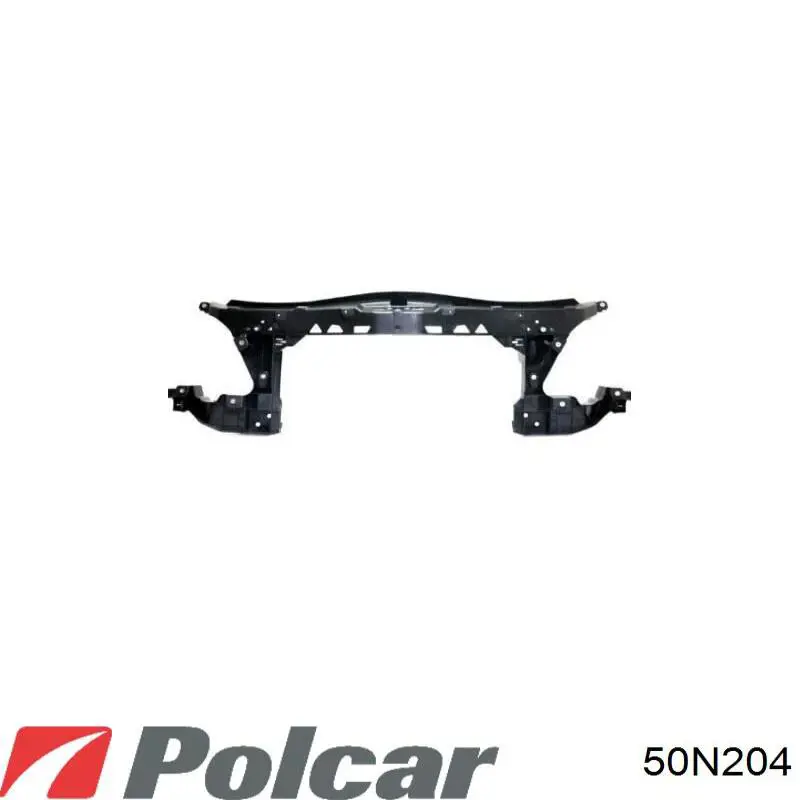 50N204 Polcar Suporte do radiador montado (painel de montagem de fixação das luzes)