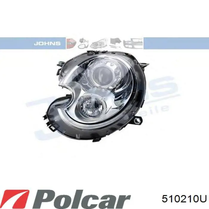 Luz direita 510210U Polcar