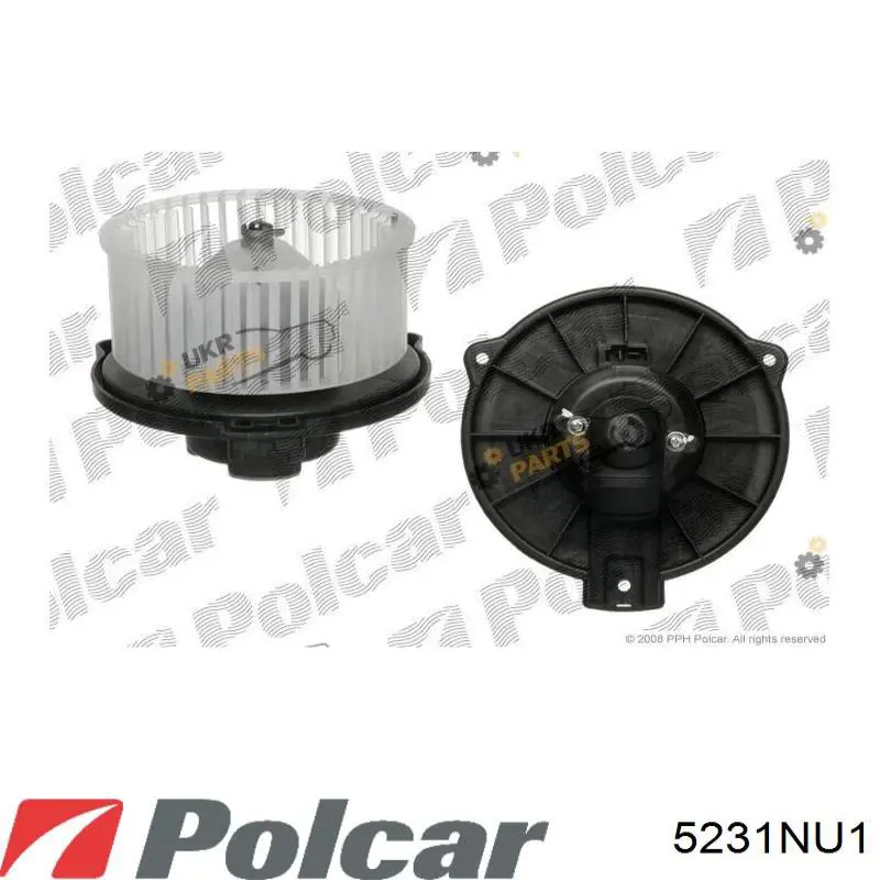Compre 5231NU1 Polcar Motor de ventilador de forno (de aquecedor de salão)