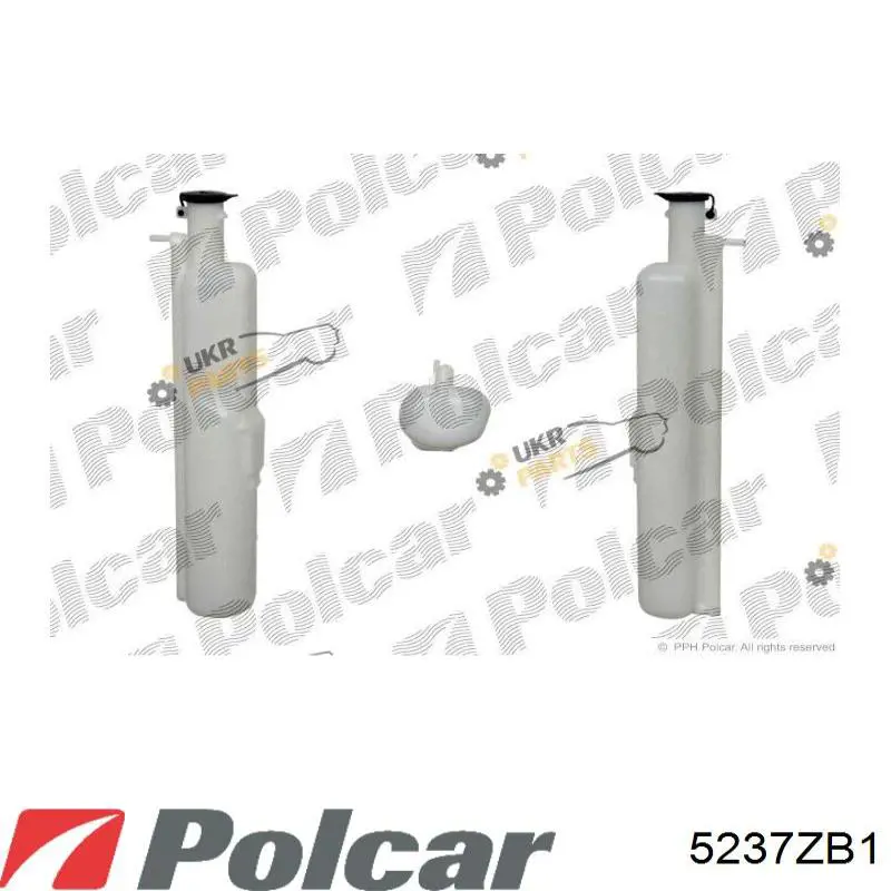 Compre 5237ZB1 Polcar Tanque de expansão do sistema de esfriamento