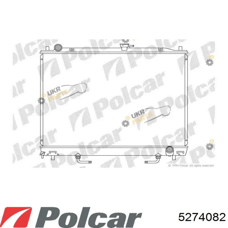 Compre FP48A136 FPS Radiador de esfriamento de motor