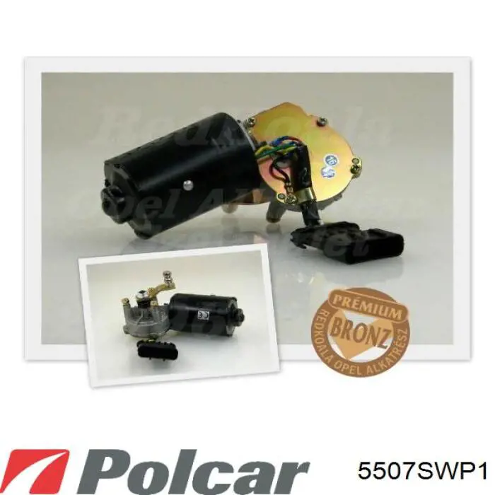 Motor de limpador pára-brisas do pára-brisas 5507SWP1 Polcar