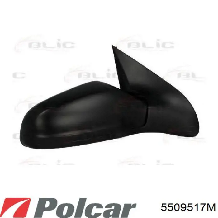 Espelho de retrovisão esquerdo 5509517M Polcar