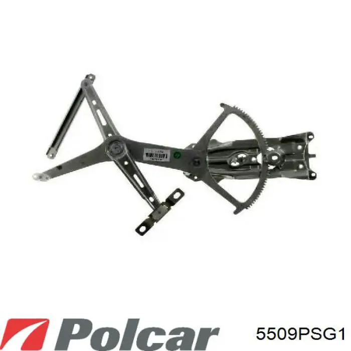 Compre 5509PSG1 Polcar Mecanismo de acionamento de vidro da porta dianteira esquerda
