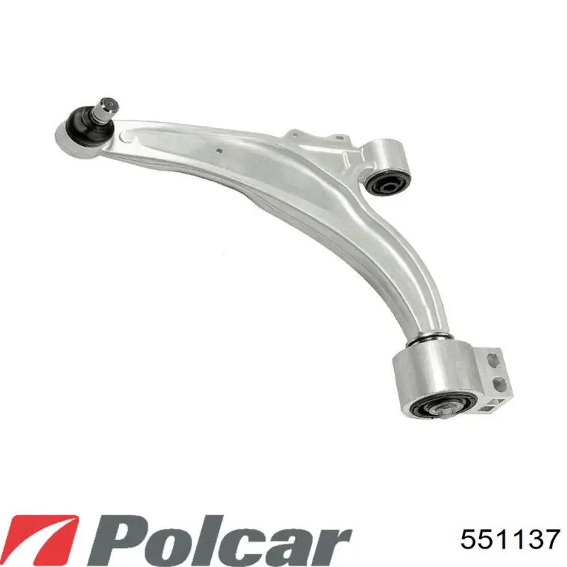 Compre 551137 Polcar Braço oscilante inferior esquerdo de suspensão dianteira