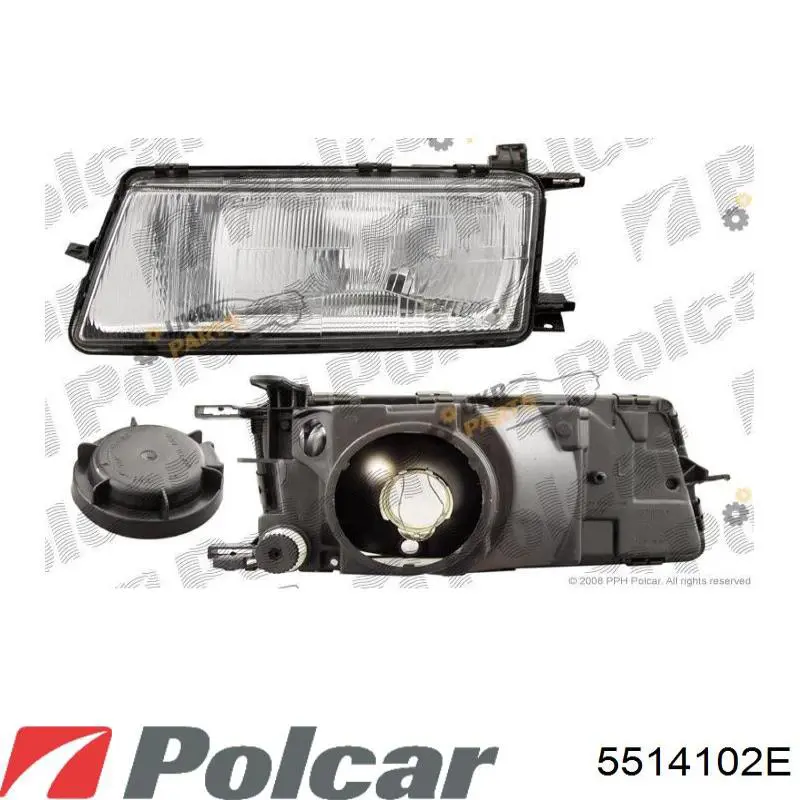 FP5076R4E FPS Luz direita