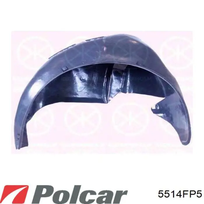 Guarda-barras direito do pára-lama dianteiro Opel Vectra A 88, 89