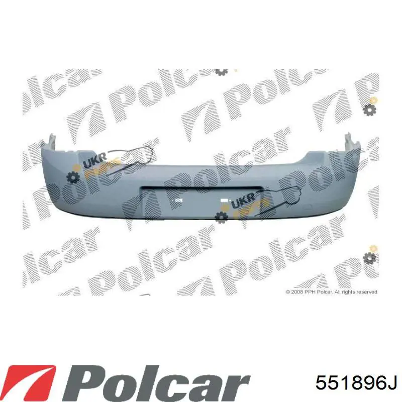 Compre 9186137 General Motors Pára-choque traseiro