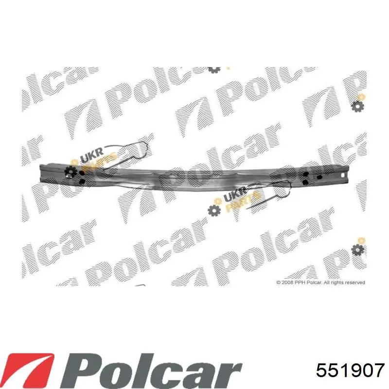 Compre 1400347 General Motors Pára-choque dianteiro