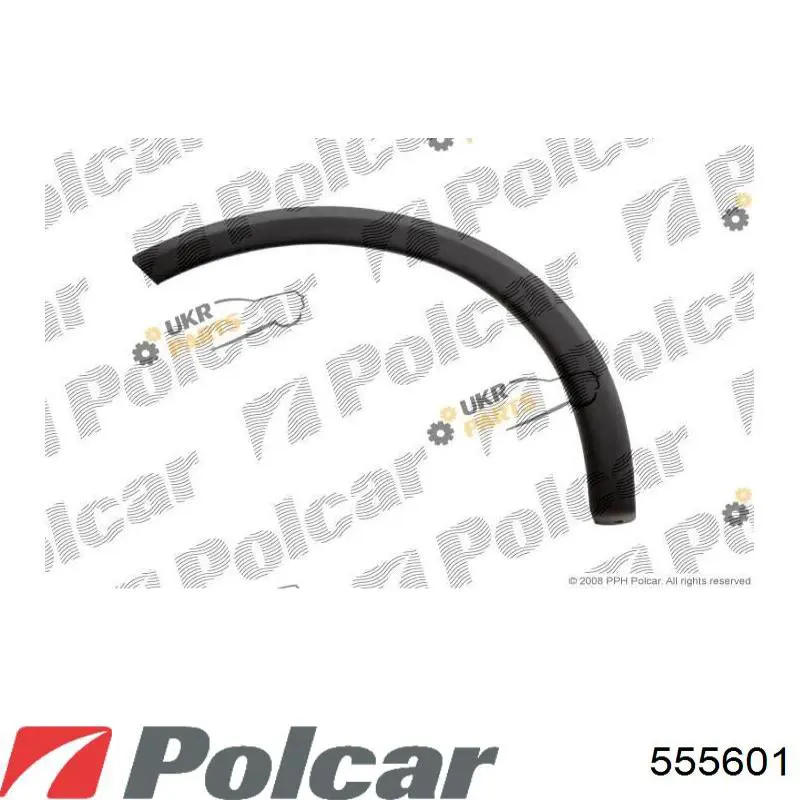 555601 Polcar Pára-lama dianteiro esquerdo