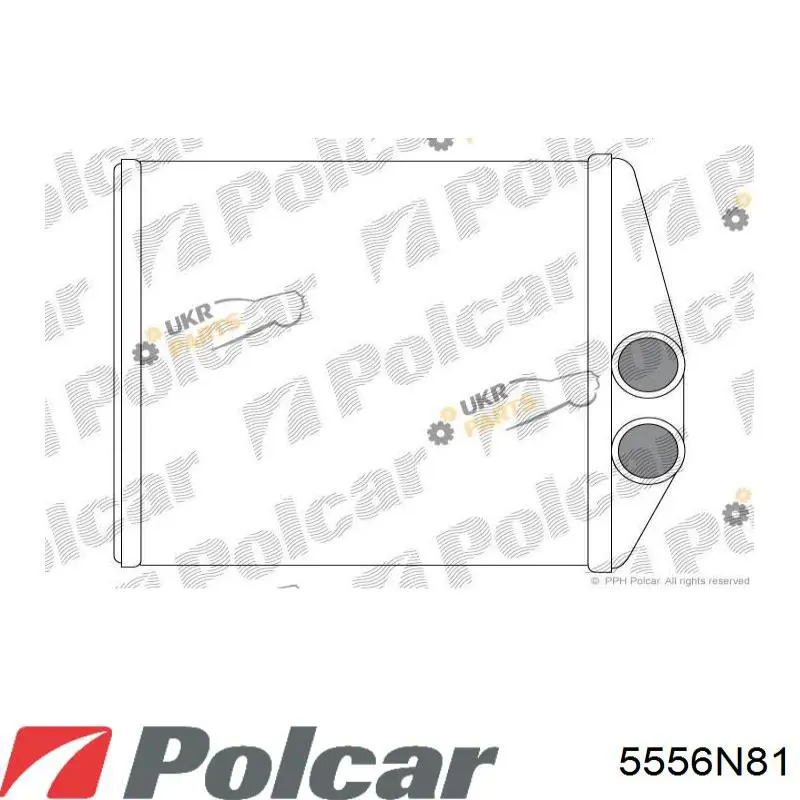 5556N81 Polcar Radiador de forno (de aquecedor)