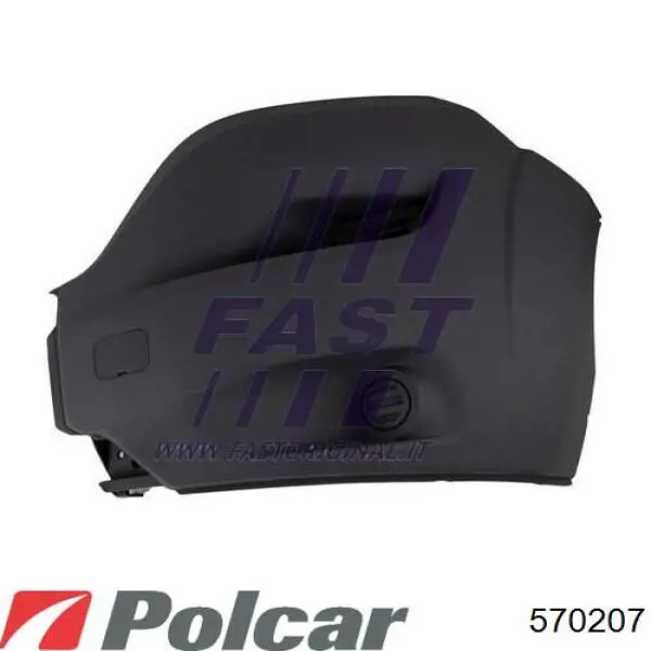 Pára-choque dianteiro 570207 Polcar