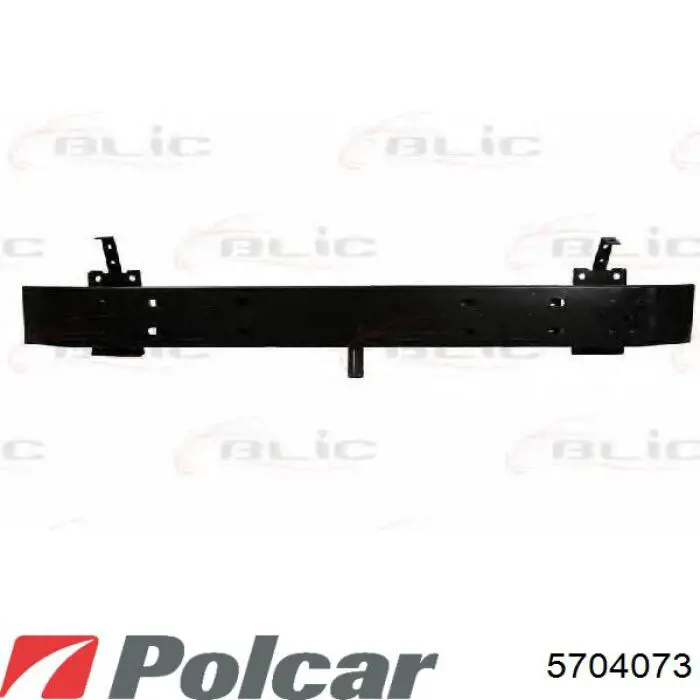 Reforçador do pára-choque dianteiro 5704073 Polcar