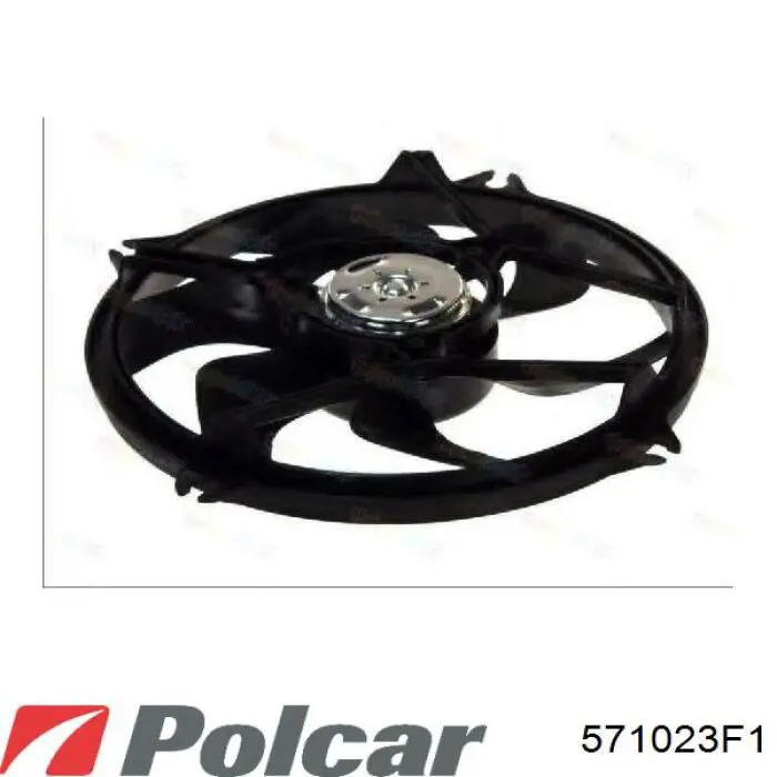 Compre 571023F1 Polcar Ventilador elétrico de esfriamento montado (motor + roda de aletas) esquerdo
