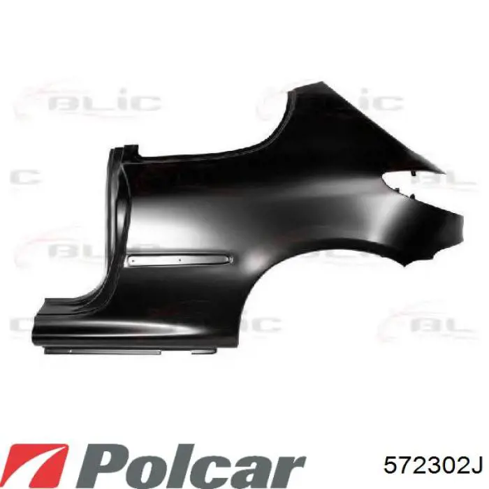 Pára-lama dianteiro direito 572302J Polcar