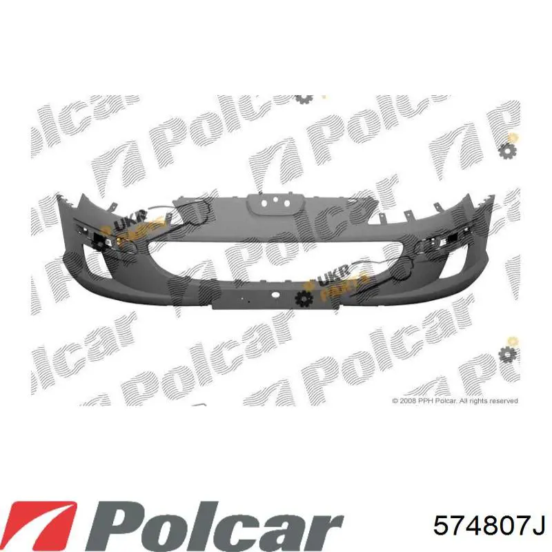Compre 574807J Polcar Pára-choque dianteiro