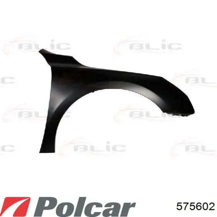 575602 Polcar Pára-lama dianteiro direito