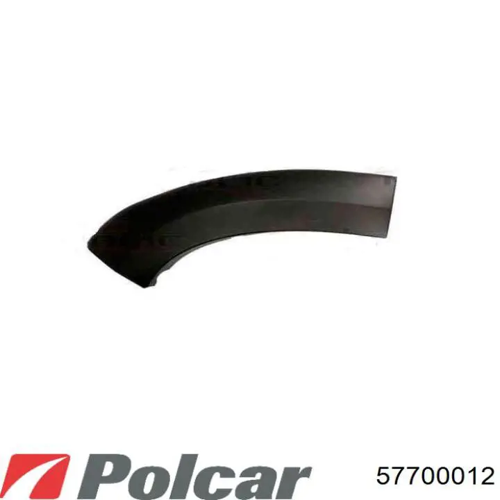 Placa sobreposta direita do pára-choque dianteiro 735423190 Fiat/Alfa/Lancia