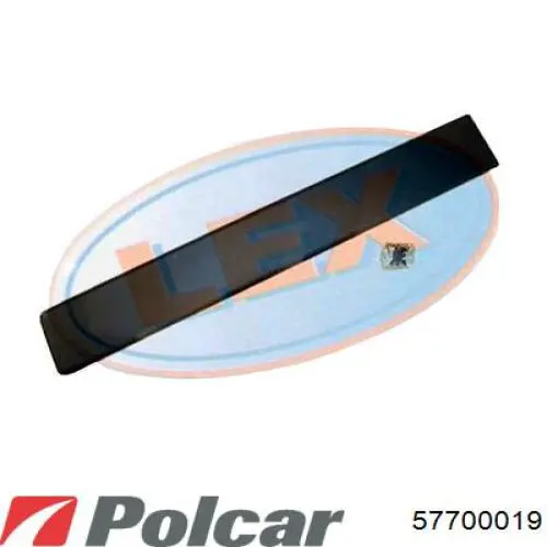 Compre 735422921 Fiat/Alfa/Lancia Moldura da porta lateral (deslizante)