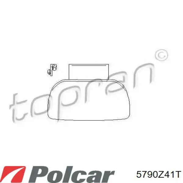Maçaneta dianteira esquerda externa da porta Polcar 5790Z41T preço, a partir de 11,05 USD