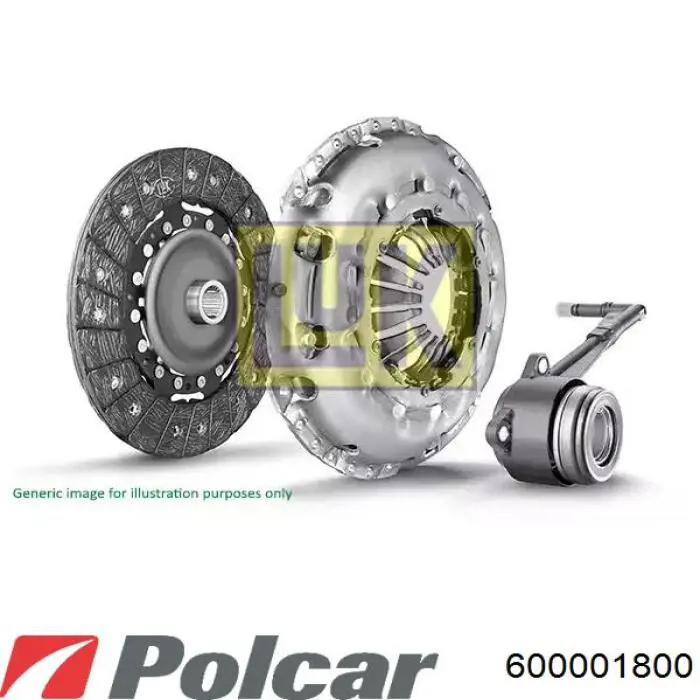 Kit de embraiagem (3 peças) INA 600001800 preço, a partir de 1036,70 USD