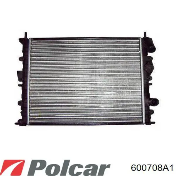 600708A1 Polcar Radiador de esfriamento de motor
