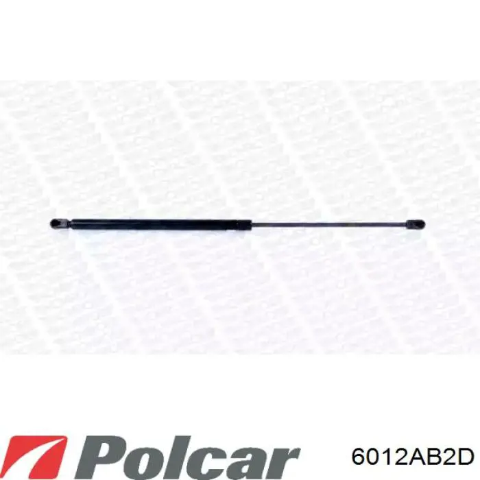 Compre 6012AB2D Polcar Amortecedor de tampa de porta-malas (de 3ª/5ª porta traseira)