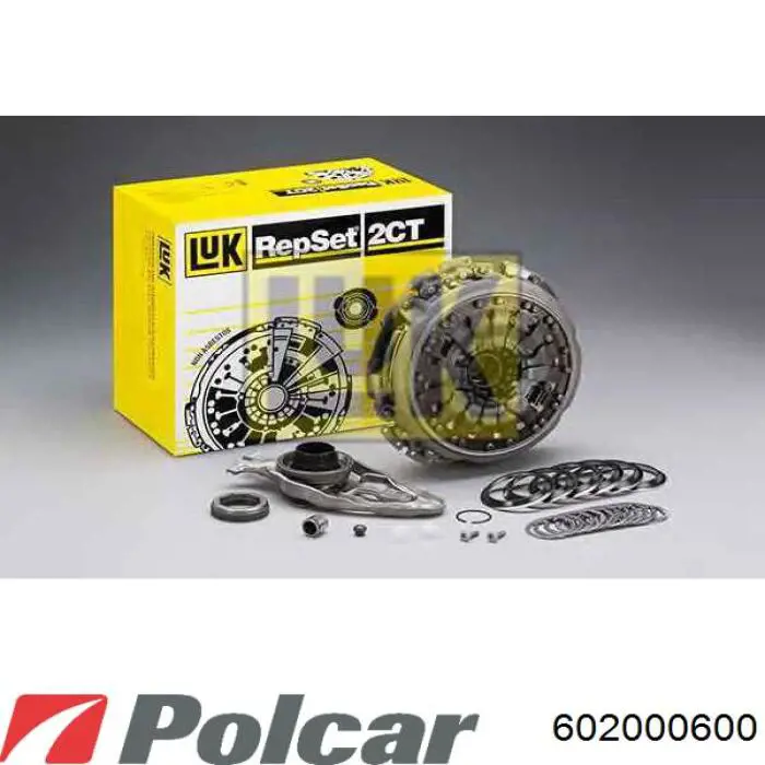 602000600 INA Kit de embraiagem (3 peças)
