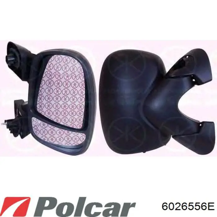 Elemento espelhado do espelho de retrovisão direito Polcar 6026556E preço, a partir de 16,61 USD