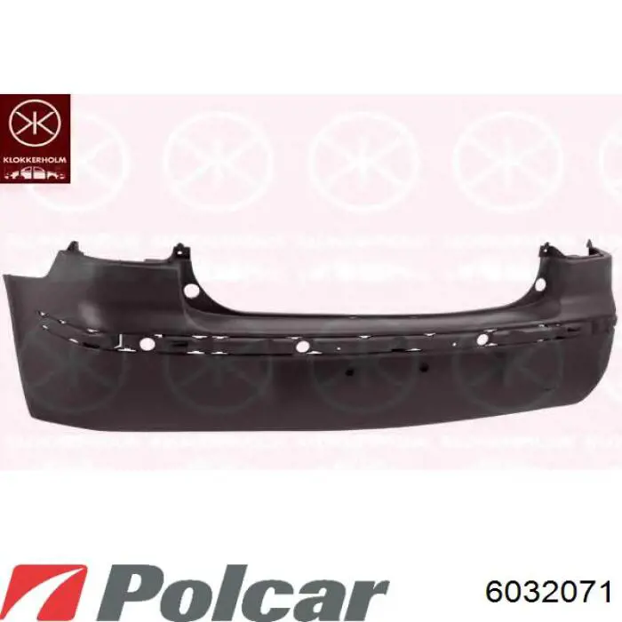 Pára-choque dianteiro 6032071 Polcar