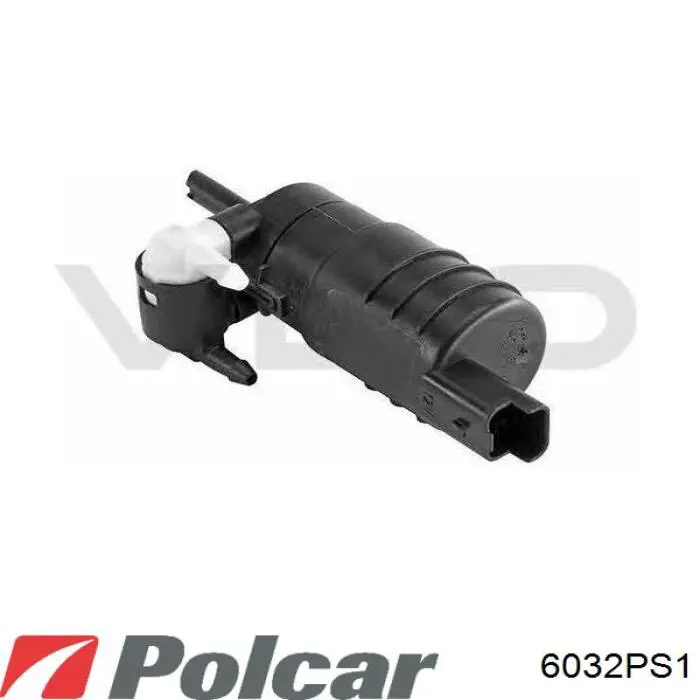 6032PS1 Polcar Bomba de motor de fluido para lavador de vidro dianteiro/traseiro
