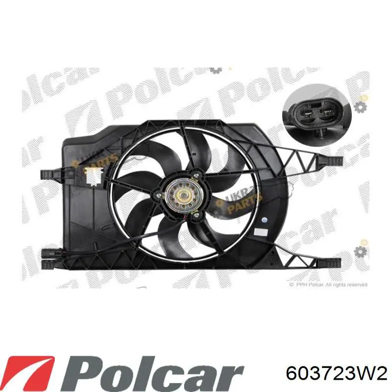 7701053141 Renault (RVI) Difusor do radiador de esfriamento