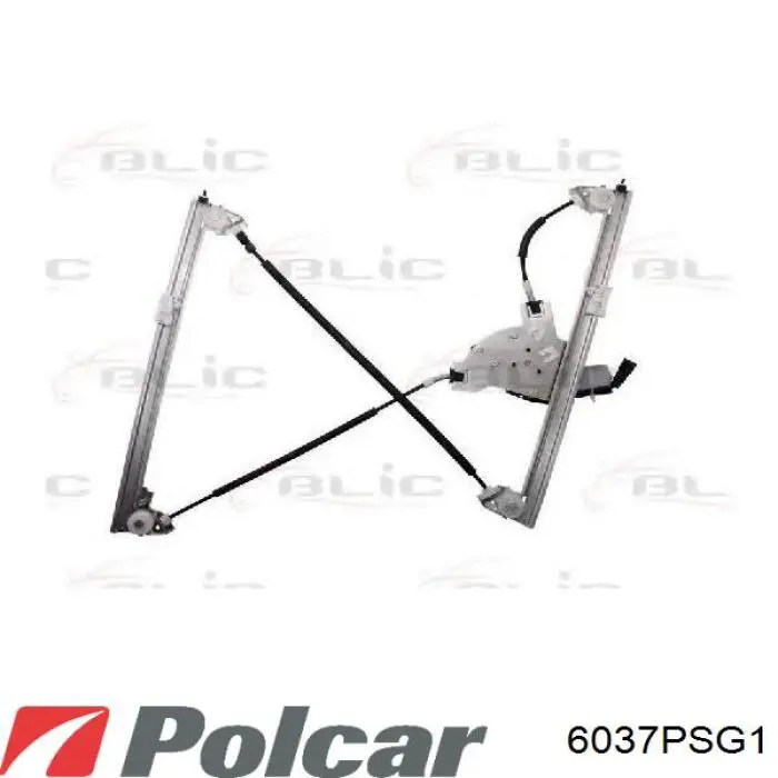Mecanismo de acionamento de vidro da porta dianteira esquerda Polcar 6037PSG1 preço, a partir de 47,32 USD