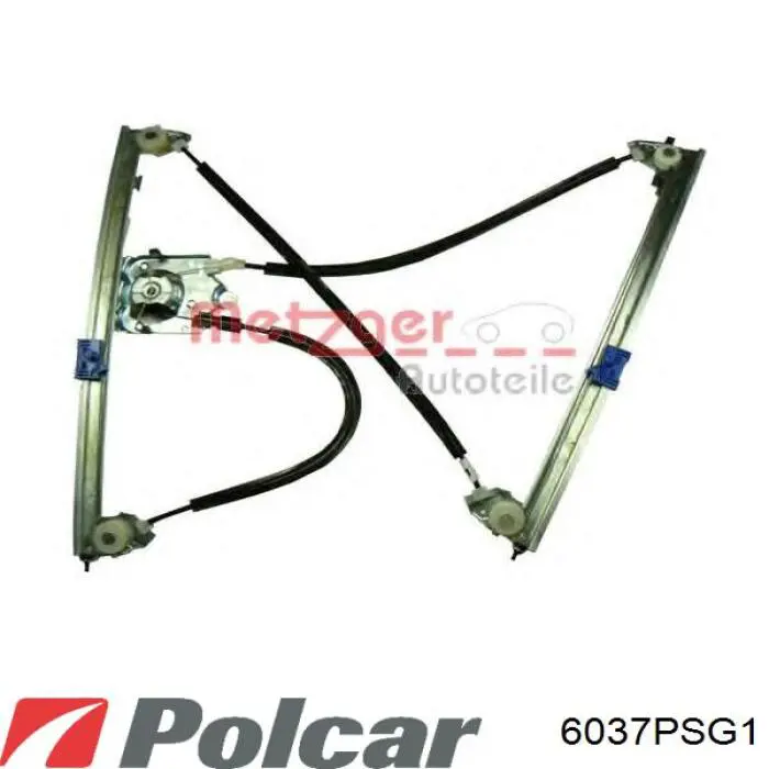 Compre 6037PSG1 Polcar Mecanismo de acionamento de vidro da porta dianteira esquerda