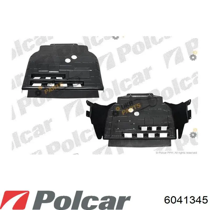 6041345 Polcar Proteção de motor, de panela (da seção de motor)