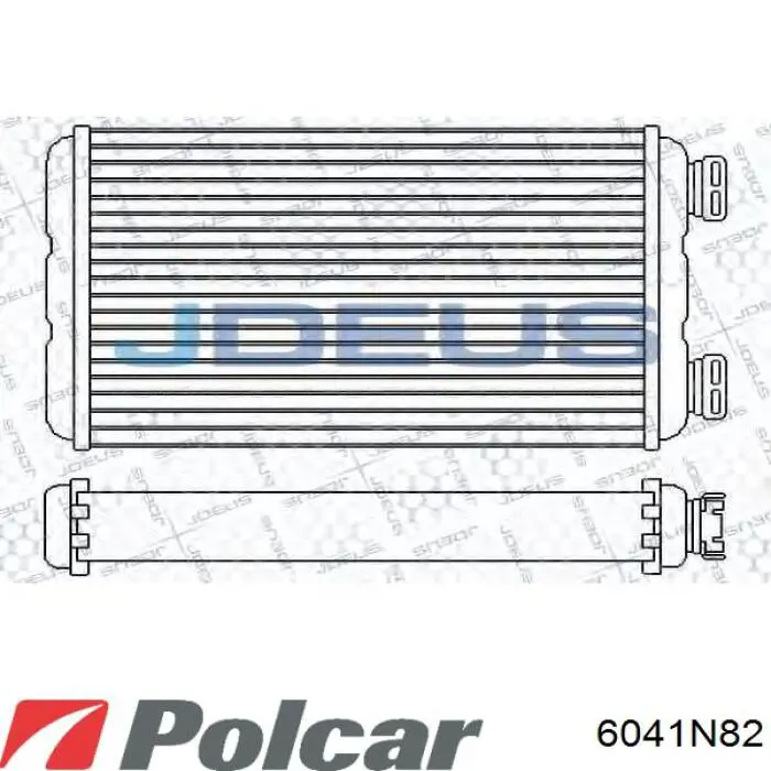 Radiador de forno (de aquecedor) Polcar 6041N82 preço, a partir de 74,12 USD