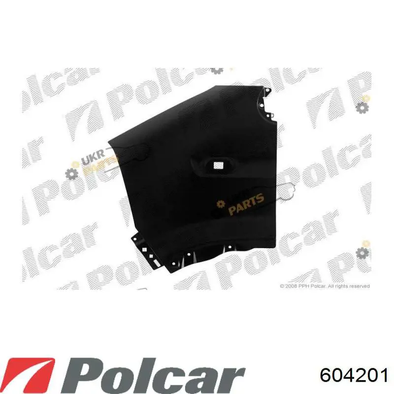 Compre 604201 Polcar Pára-lama dianteiro esquerdo