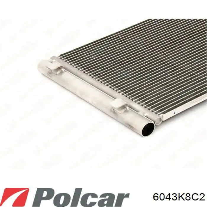 Compre 6043K8C2 Polcar Radiador de aparelho de ar condicionado