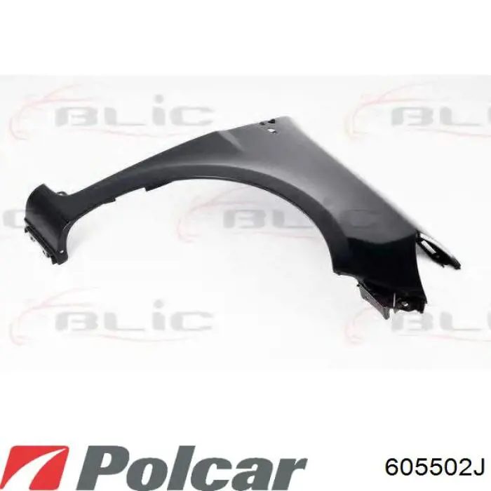 605502J Polcar Pára-lama dianteiro direito