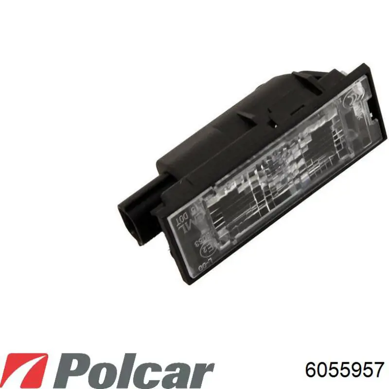 Compre 93450297 Mercedes Lanterna da luz de fundo de matrícula traseira
