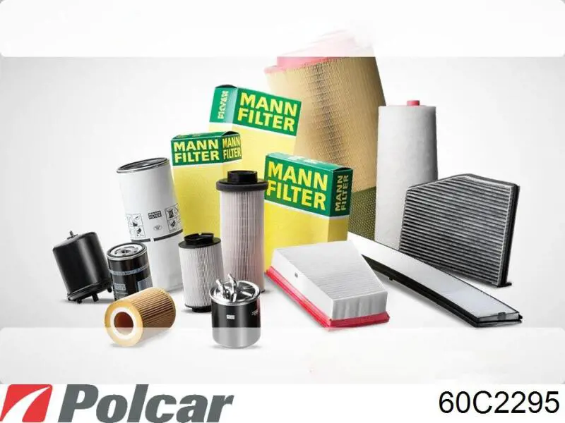 60C2295 Polcar Consola de fixação das luzes de nevoeiro esquerdas + direitas