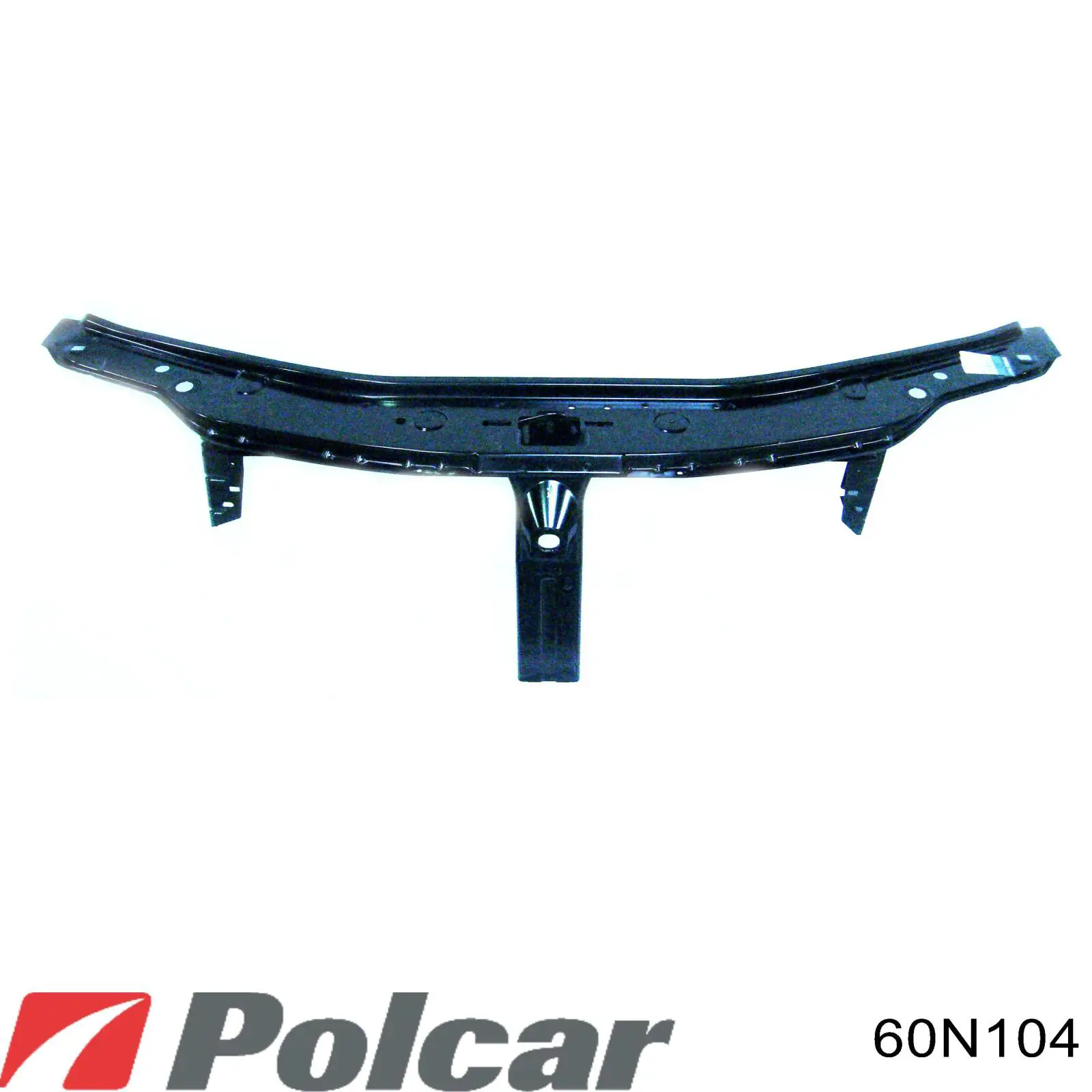 60N104 Polcar Suporte do radiador montado (painel de montagem de fixação das luzes)