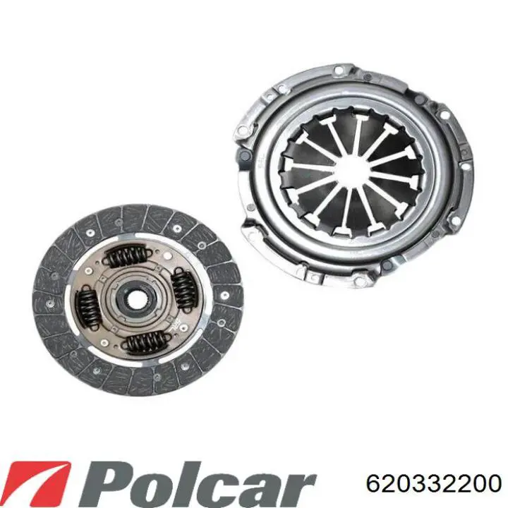 620332200 INA Kit de embraiagem (3 peças)