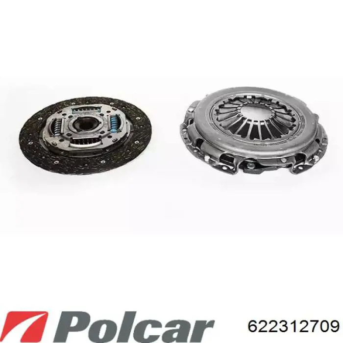 Compre 7711497536 Renault (RVI) Kit de embraiagem (3 peças)