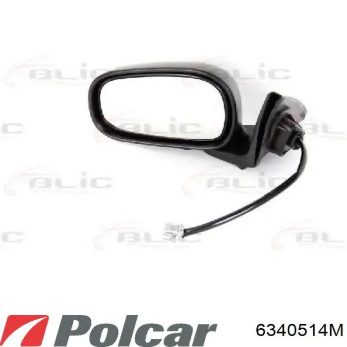 Espelho de retrovisão esquerdo Honda Civic VI MB, MC