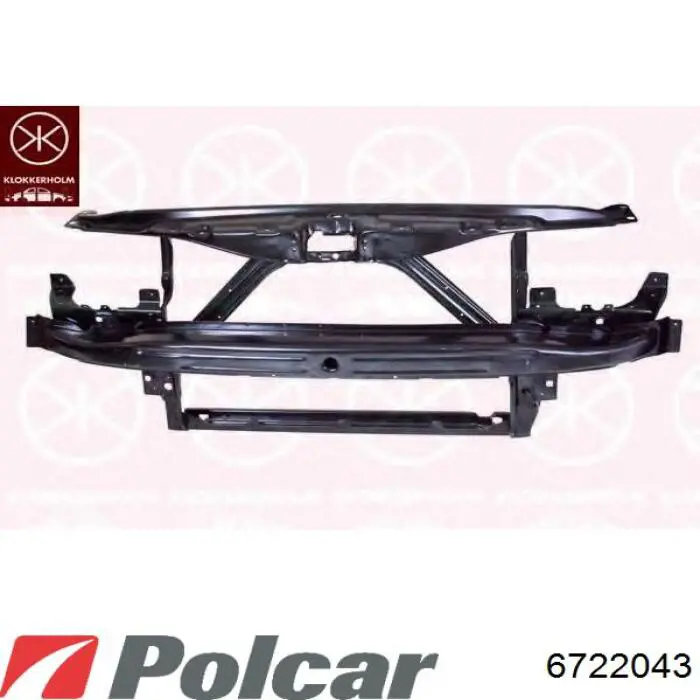Suporte do radiador montado (painel de montagem de fixação das luzes) Prasco ST5203230 preço, a partir de 243,45 USD