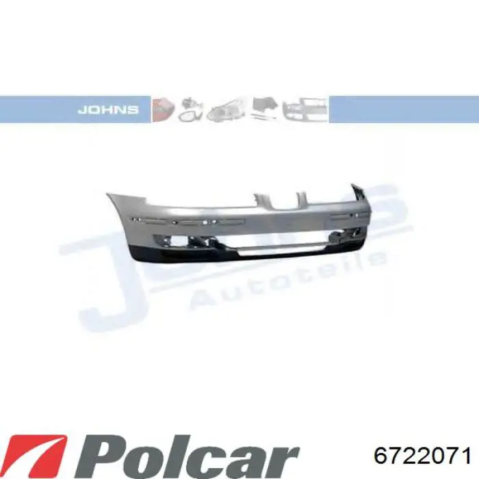 Compre 6722071 Polcar Pára-choque dianteiro