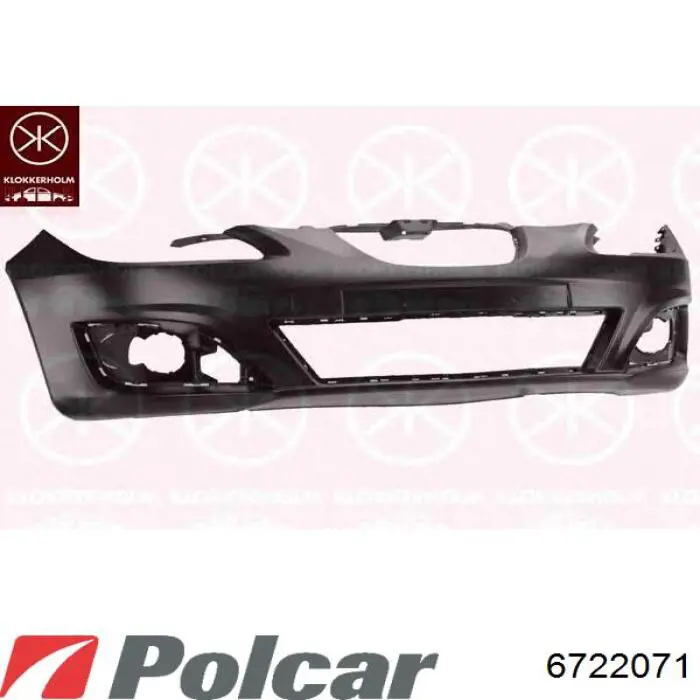 Pára-choque dianteiro 6722071 Polcar