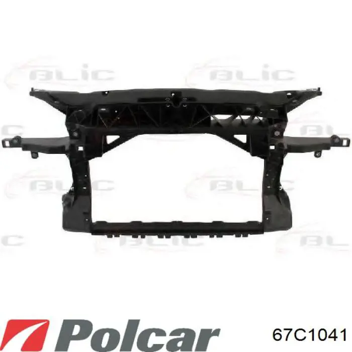 5F0805588F VAG Suporte do radiador montado (painel de montagem de fixação das luzes)