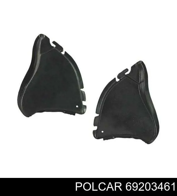 Compre 1U0805825 VAG Defletor esquerdo do pára-choque dianteiro